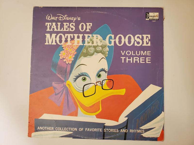 Walt Disney Tales of Mother Goose Volume Three vinyl record